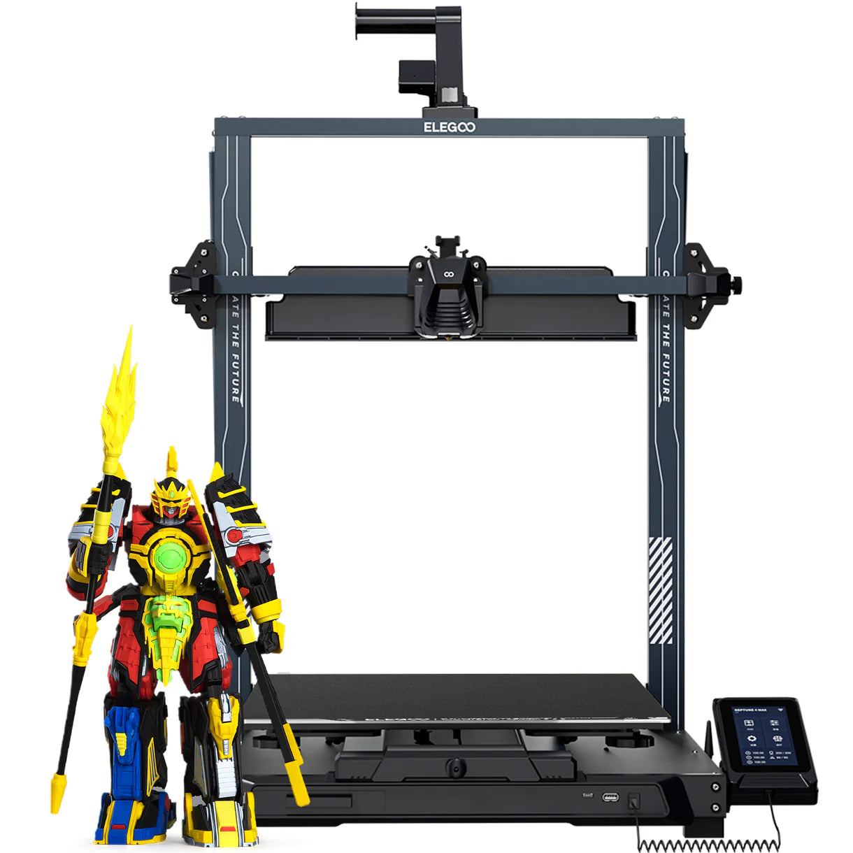 Elegoo Neptune 4 Max 3D Printer Front View | Elegoo | LayerX India