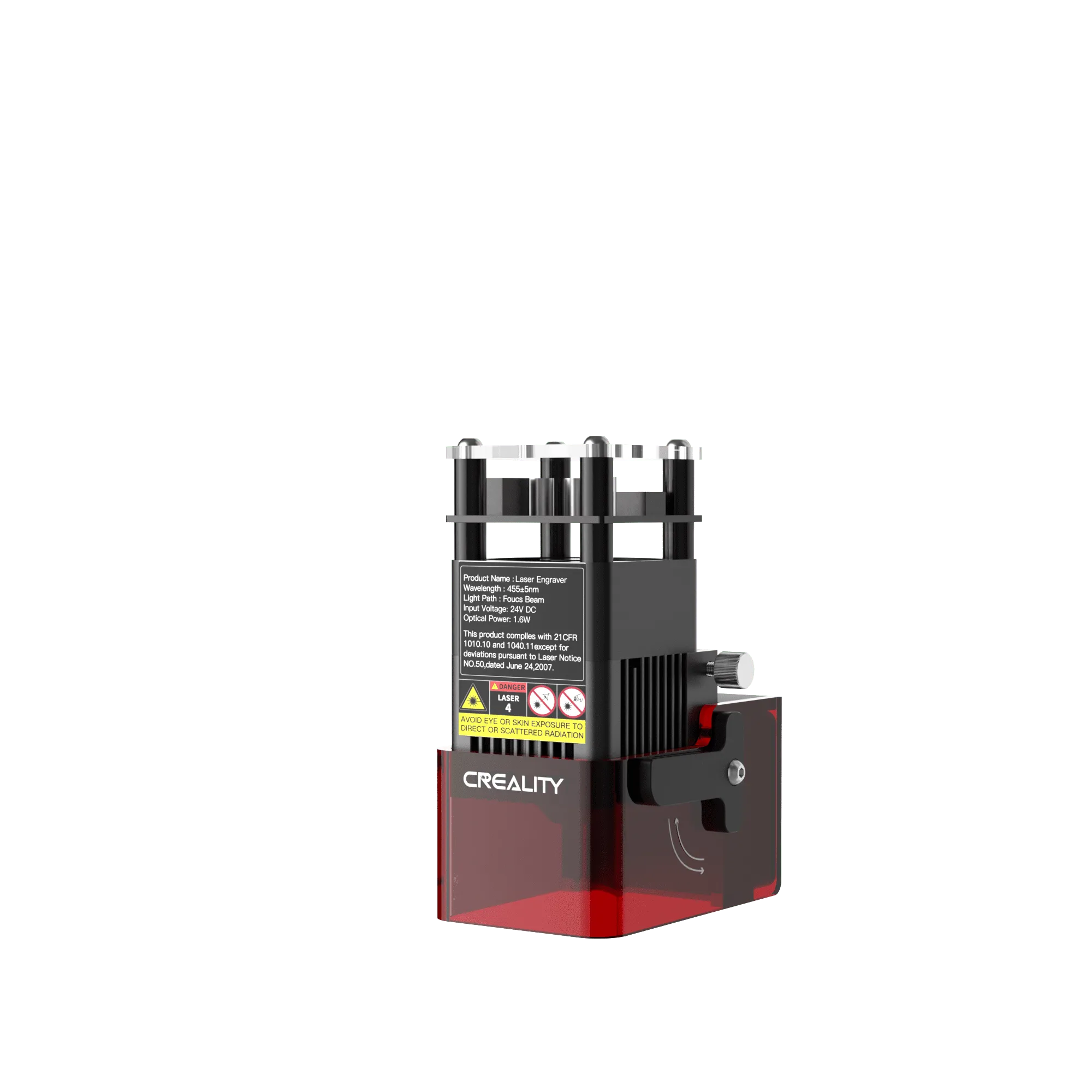 Cv 01 Pro Laser Head 1.6W Side View | Creality | LayerX India