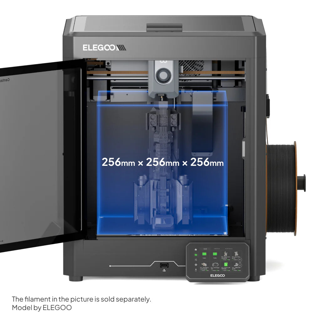 Elegoo Centauri Carbon 3D Printer Eu Plug Detail View | Elegoo | LayerX India