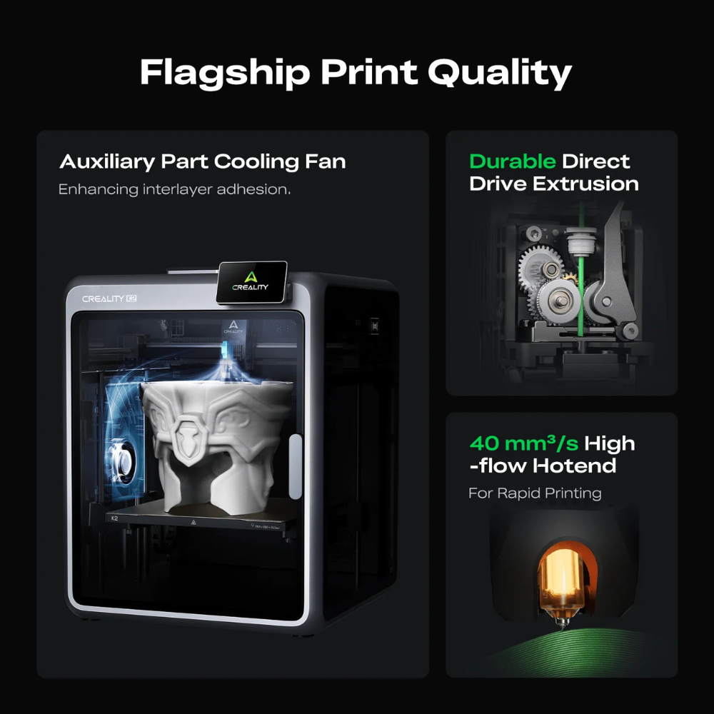 Creality K2 Combo 3D Printer Side View | Creality | LayerX India