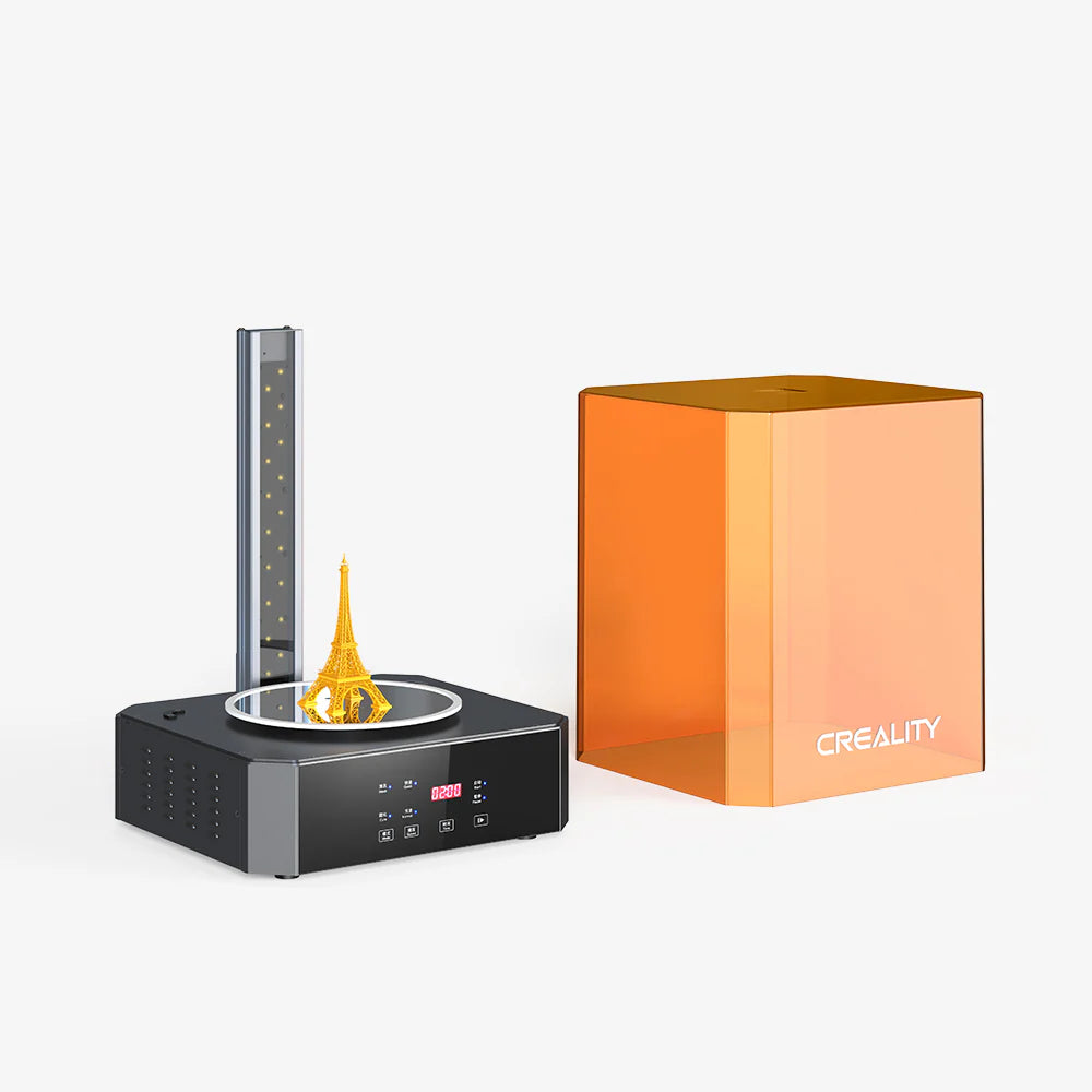 Creality Uw-02 Wash And Curing Machine Side View | Creality | LayerX India