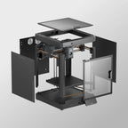 Elegoo Centauri Carbon 3D Printer Eu Plug Side View | Elegoo | LayerX India