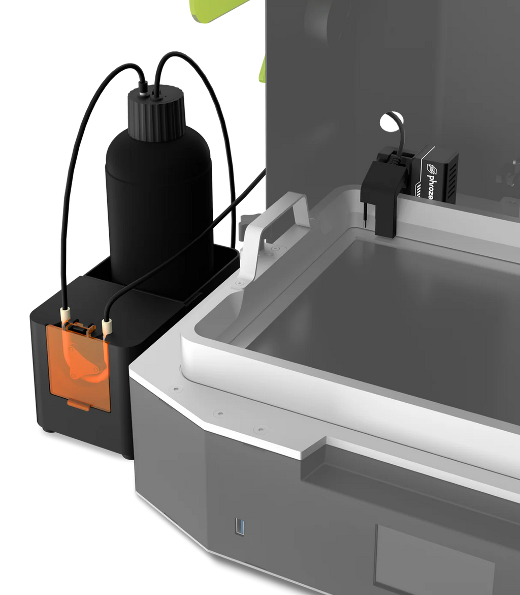 Phrpzen Pump & Fill Automated Resin Feeder Detail View | LayerX | LayerX India