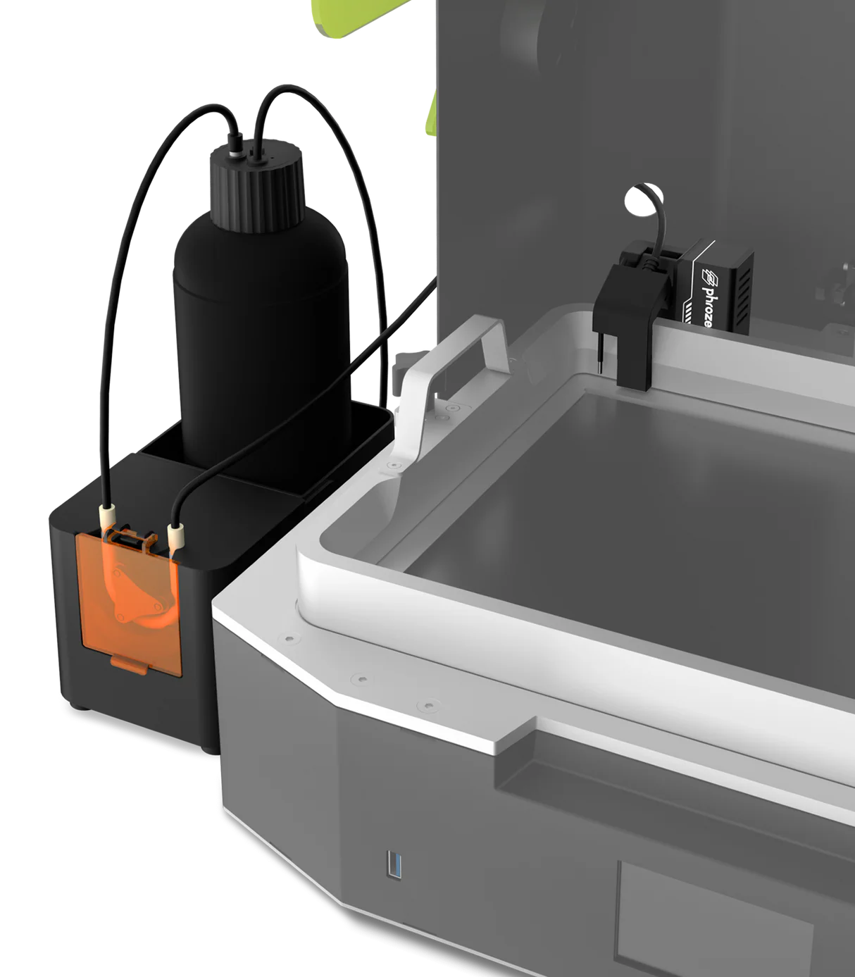 Phrpzen Pump & Fill Automated Resin Feeder Detail View | LayerX | LayerX India