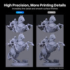 Elegoo Water Washable Resin 2.0 1Kg Grey Detail View | Elegoo | LayerX India