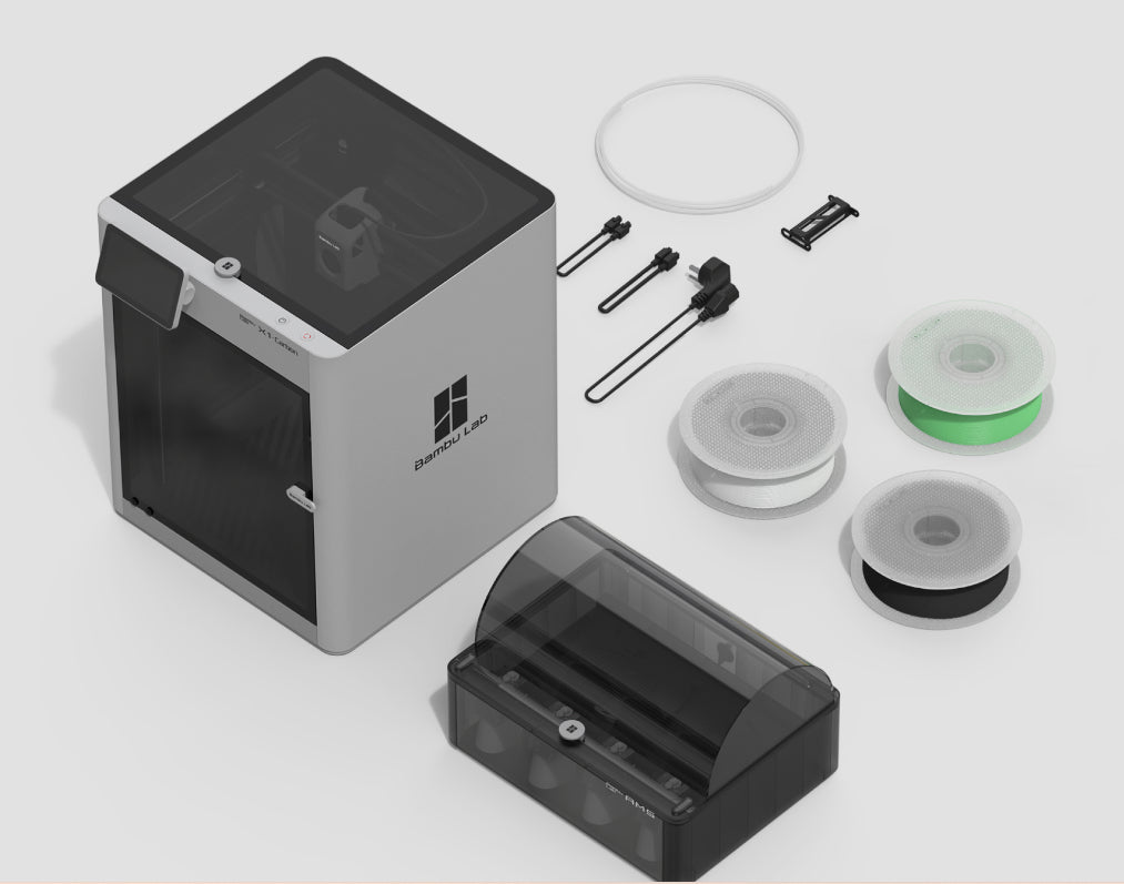 Bambu Lab X1-Carbon Combo 3D Printer - With AMS Spec Sheet | Bambu Lab | LayerX India