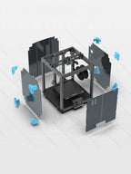 Creality Ender-6 Diy 3D Printer Side View | Creality | LayerX India