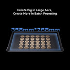 Creality Falcon A1 Pro 20W Laser Engraver In-Use Shot | LayerX | LayerX India