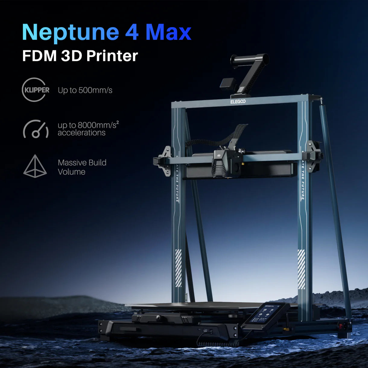 Elegoo Neptune 4 Max 3D Printer Spec Sheet | Elegoo | LayerX India