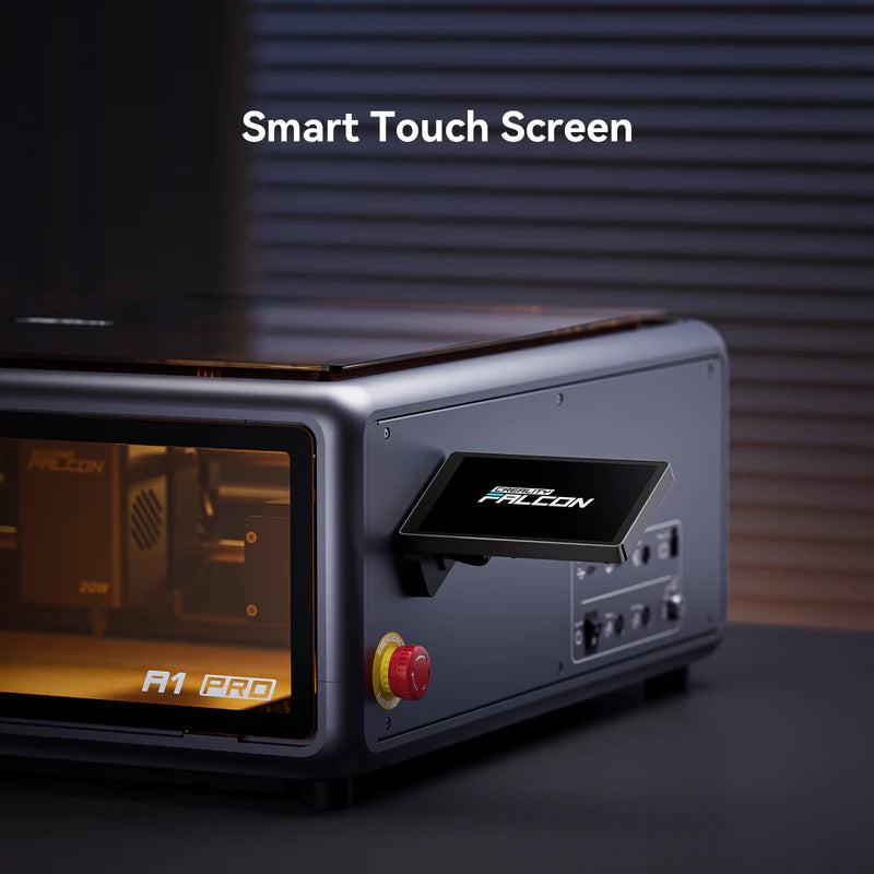 Creality Falcon A1 Pro 20W Laser Engraver Side View | LayerX | LayerX India