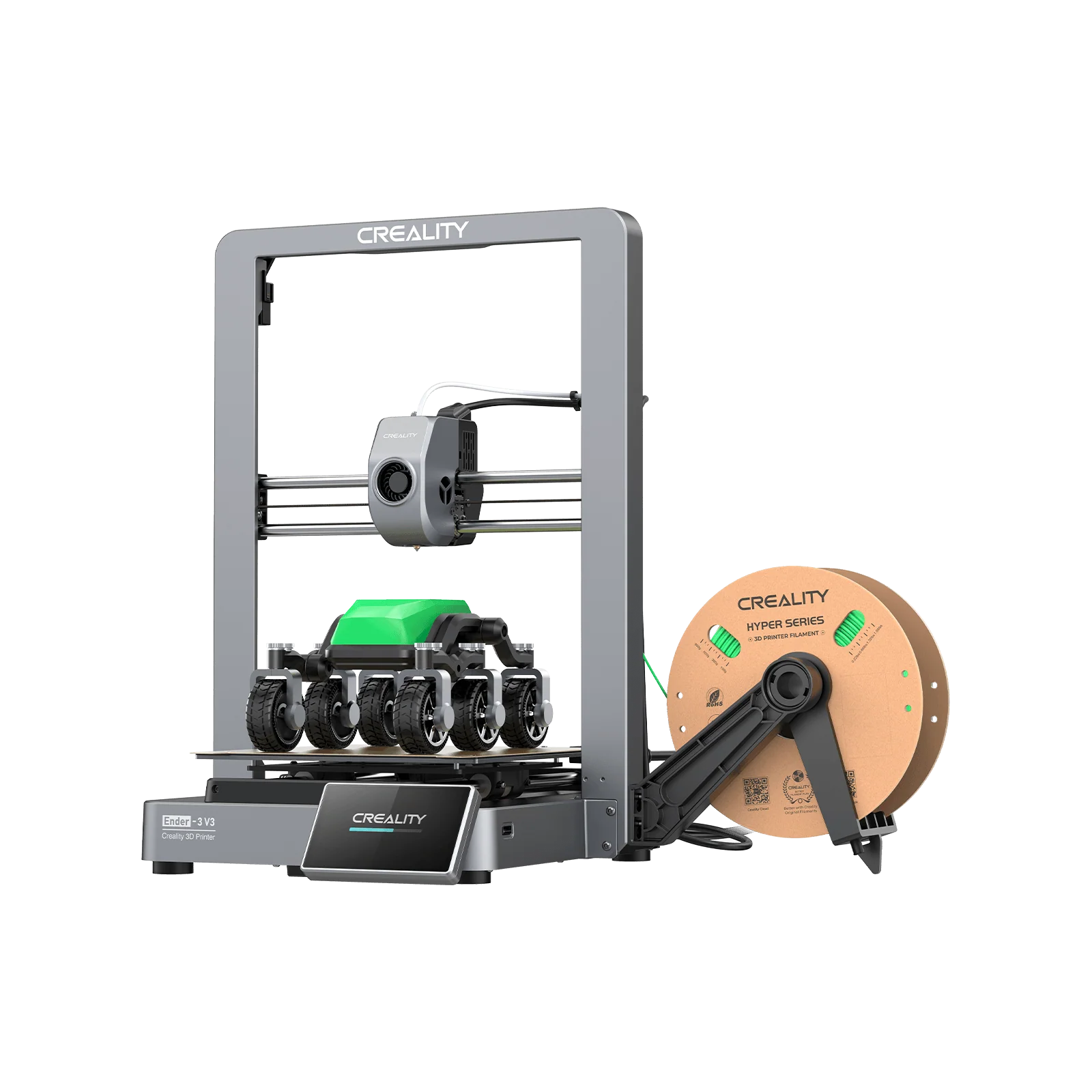 Creality Ender 3 V3 Printer Side View | Creality | LayerX India