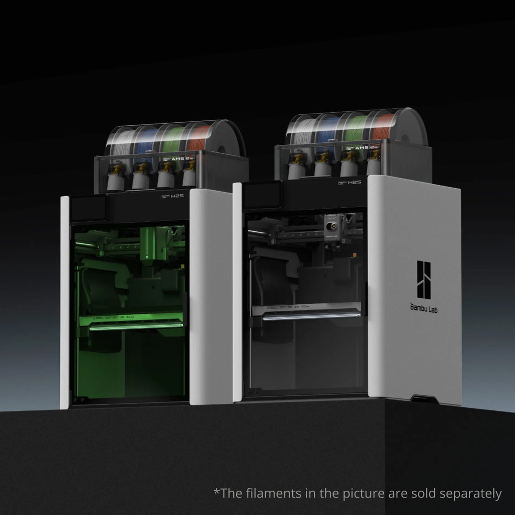 Bambu Lab H2S Laser Full Combo 3D Printer - Laser Full Combo In-Use Shot | Bambu Lab | LayerX India