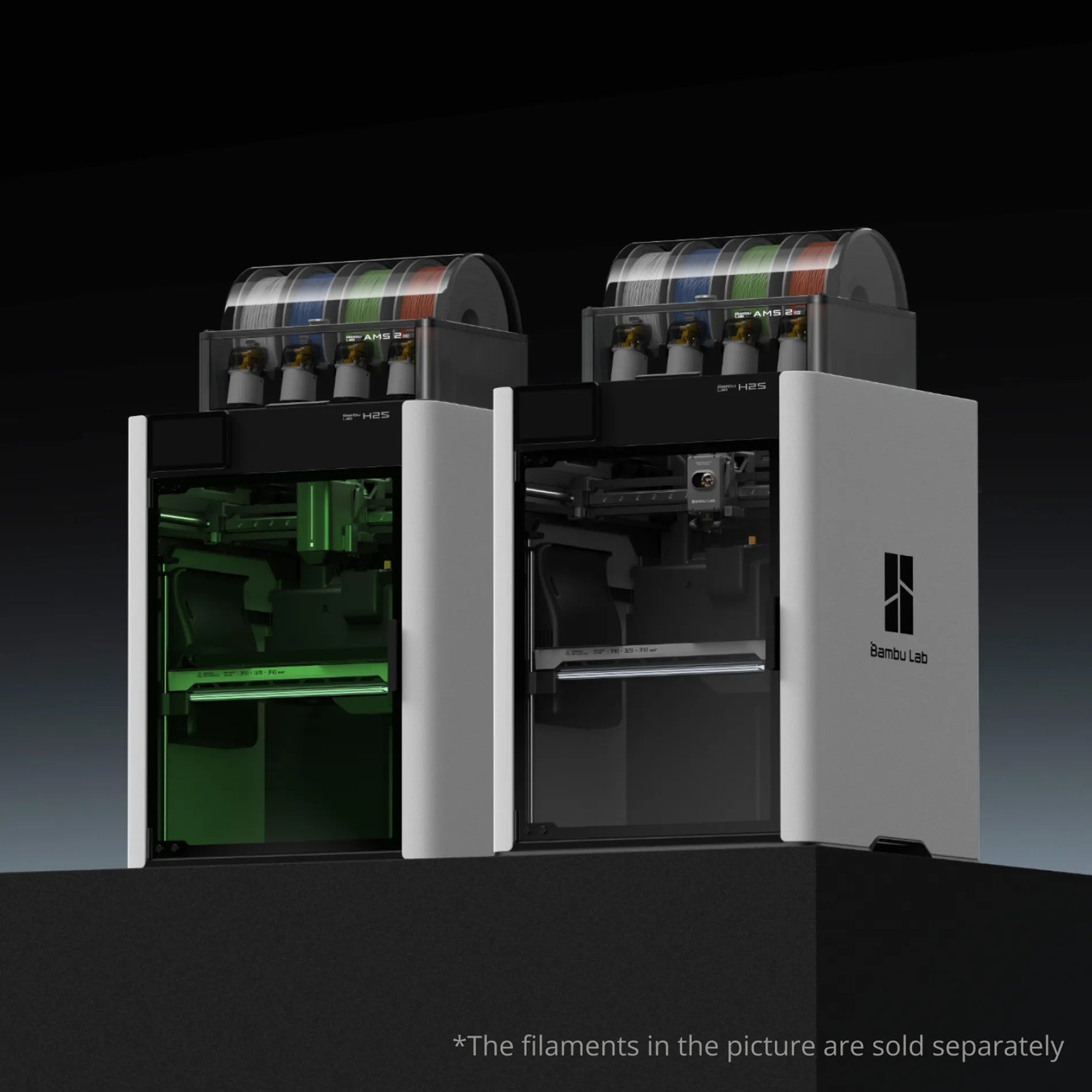 Bambu Lab H2S Laser Full Combo 3D Printer - Laser Full Combo In-Use Shot | Bambu Lab | LayerX India