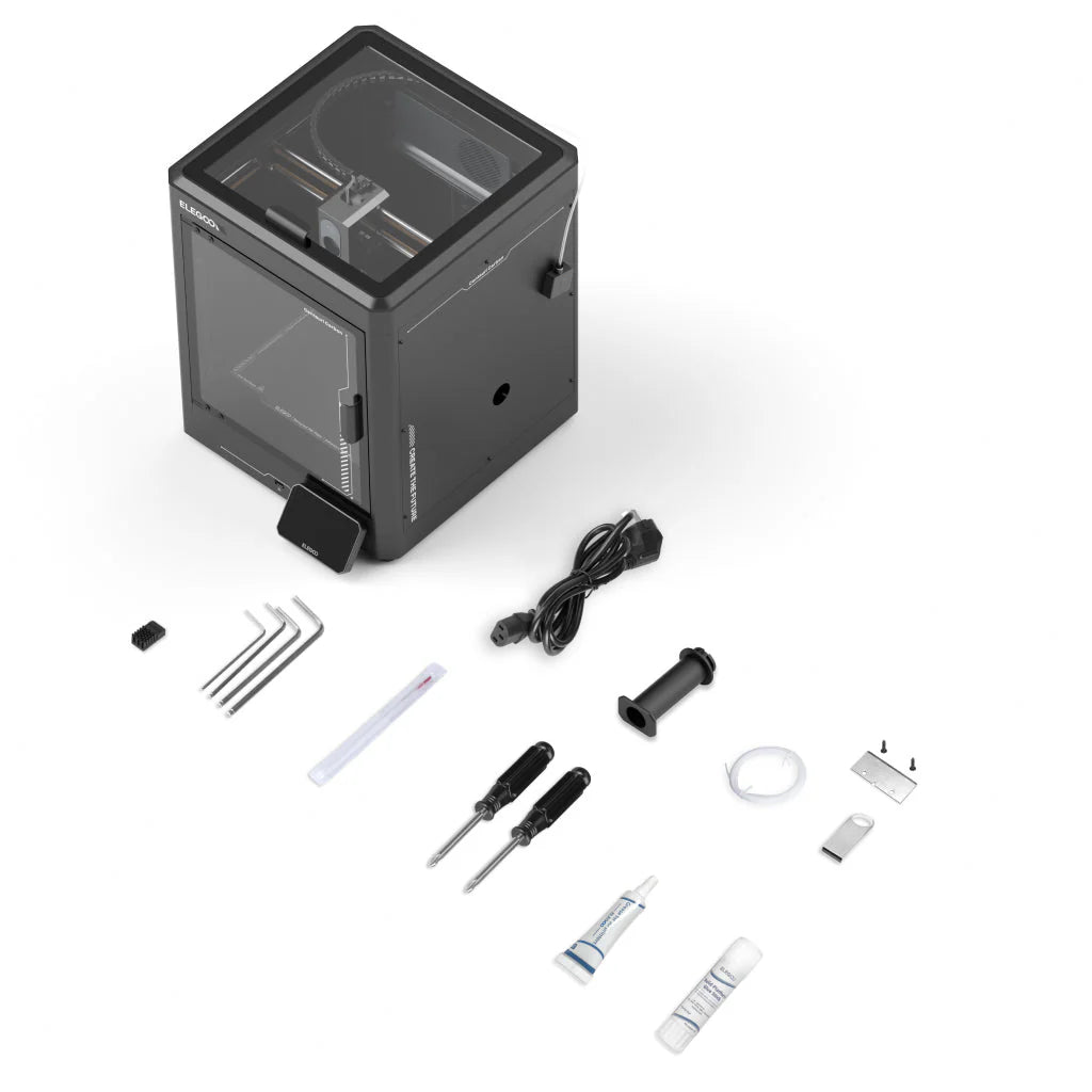 Elegoo Centauri Carbon 3D Printer Eu Plug View 7 | Elegoo | LayerX India