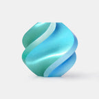 Bambu Pla Silk Blue Hawaii ( Blue Green ) Front View | Bambu Lab | LayerX India