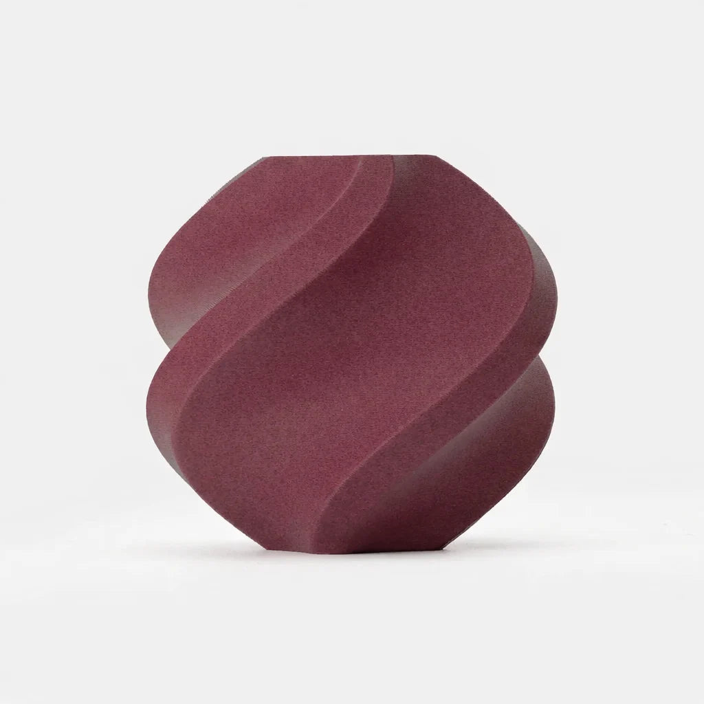 Bambu Pla Cf - Burgundy Red Front View | Bambu Lab | LayerX India