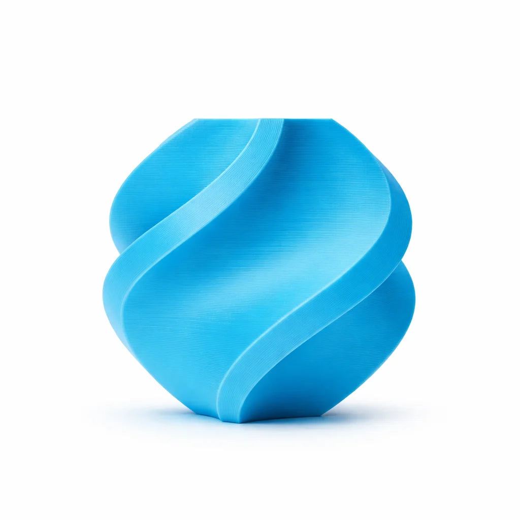 Bambu Pla Basic - Cyan Front View | Bambu Lab | LayerX India