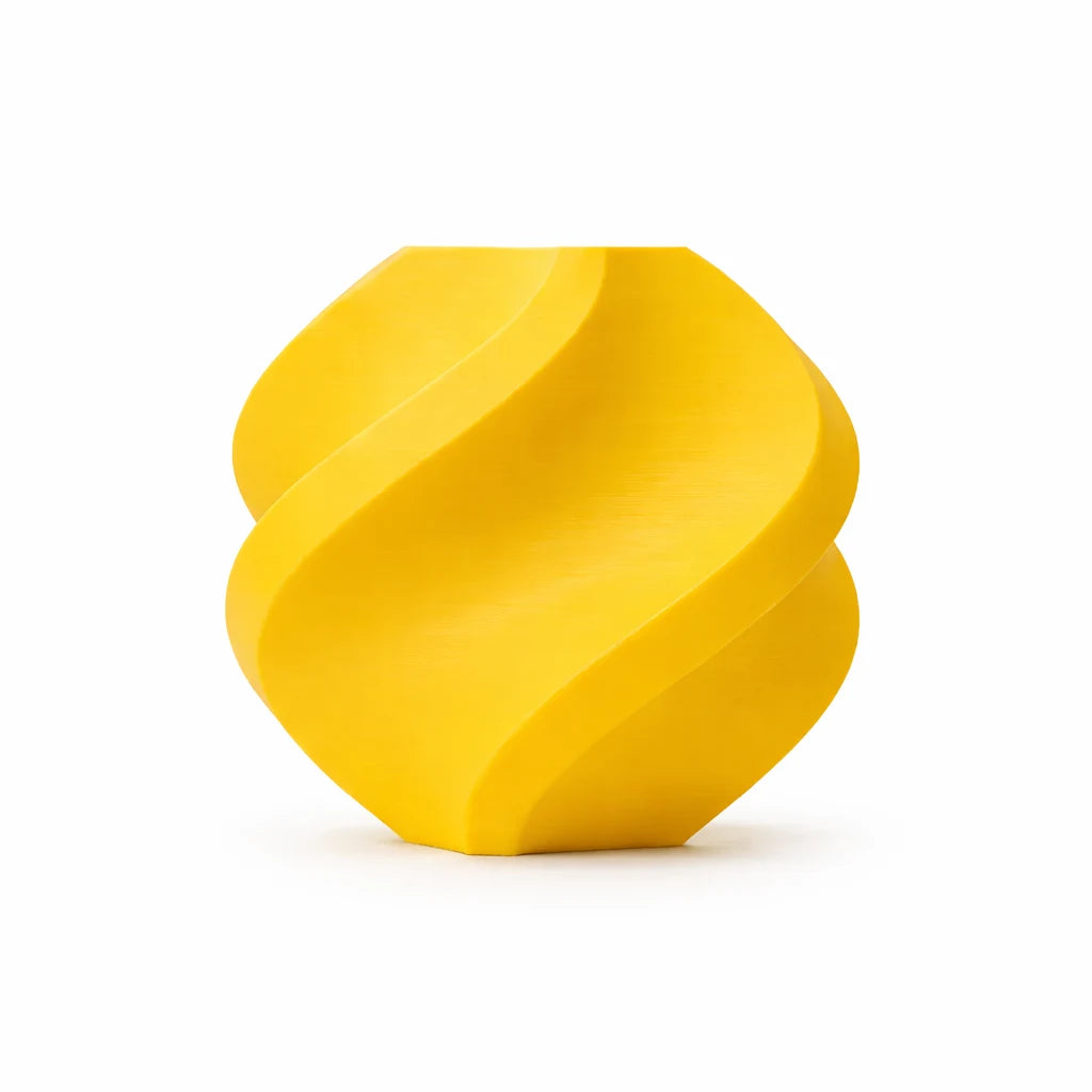 Bambu Pla Basic - Yellow Front View | Bambu Lab | LayerX India