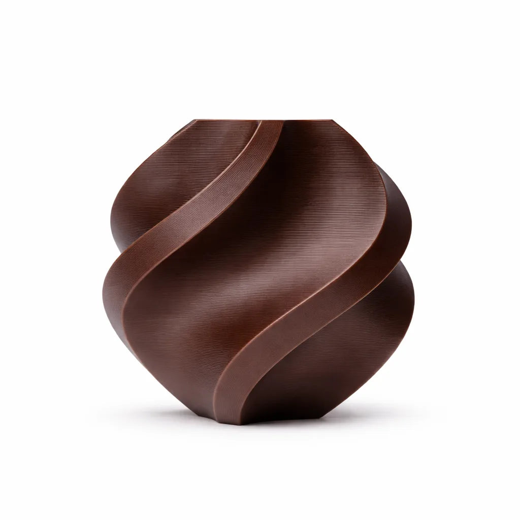 Bambu Pla Basic - Cocoa Brown Front View | Bambu Lab | LayerX India