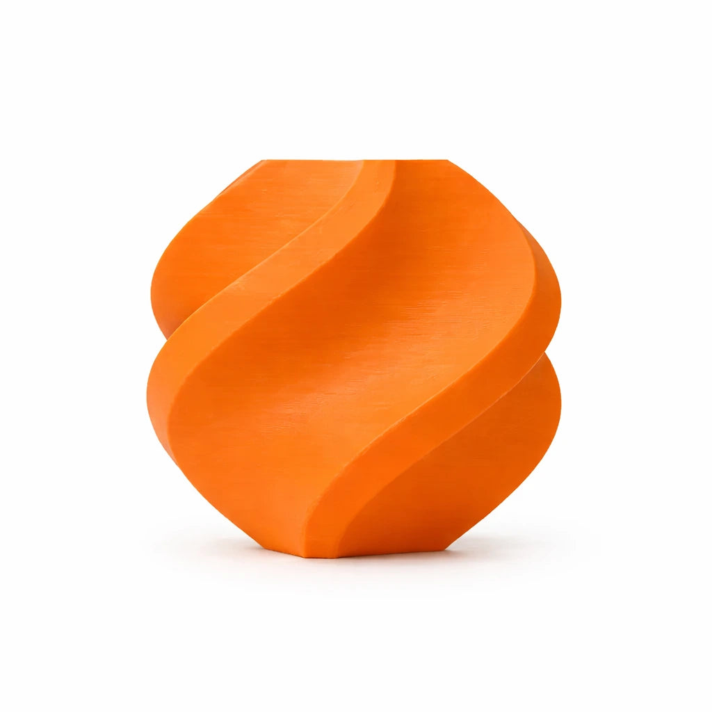 Bambu Pla Basic - Pumpkin Orange Front View | Bambu Lab | LayerX India