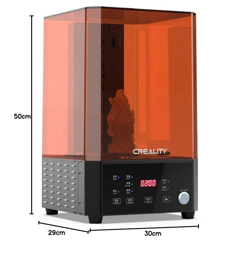 Creality Uw-01 Wash And Curing Machine Front View | Creality | LayerX India
