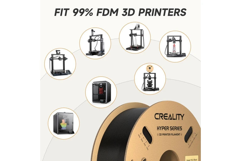 Creality Hyper Pla Black 1 Kg In-Use Shot | Creality | LayerX India