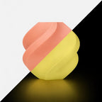 Bambu Pla Glow Orange Front View | Bambu Lab | LayerX India