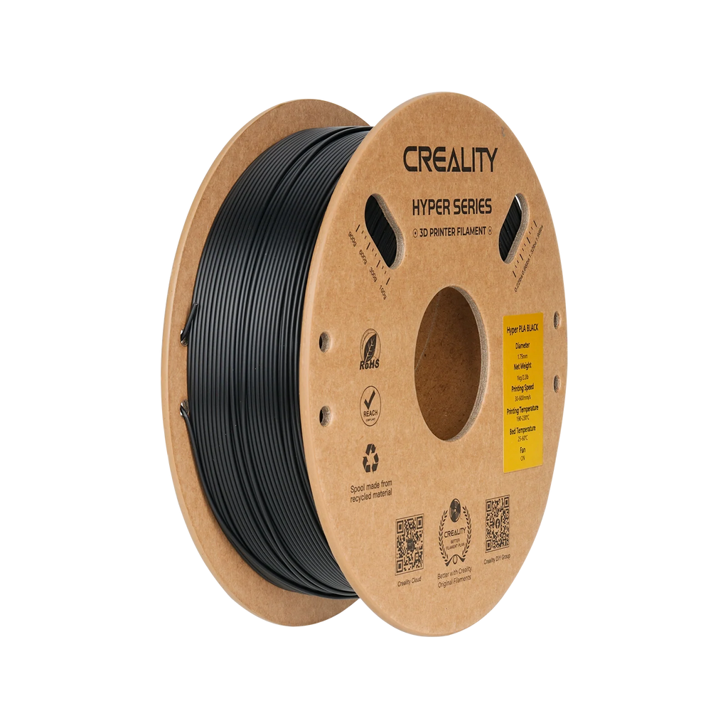 Creality Hyper Pla Black 1 Kg View 10 | Creality | LayerX India