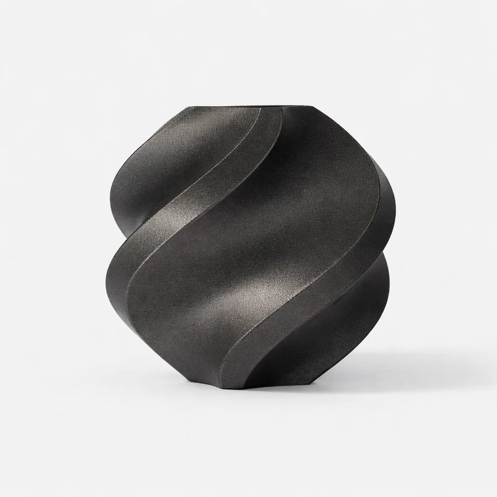 Bambu Pla Metal Iron Gray Metallic Front View | Bambu Lab | LayerX India
