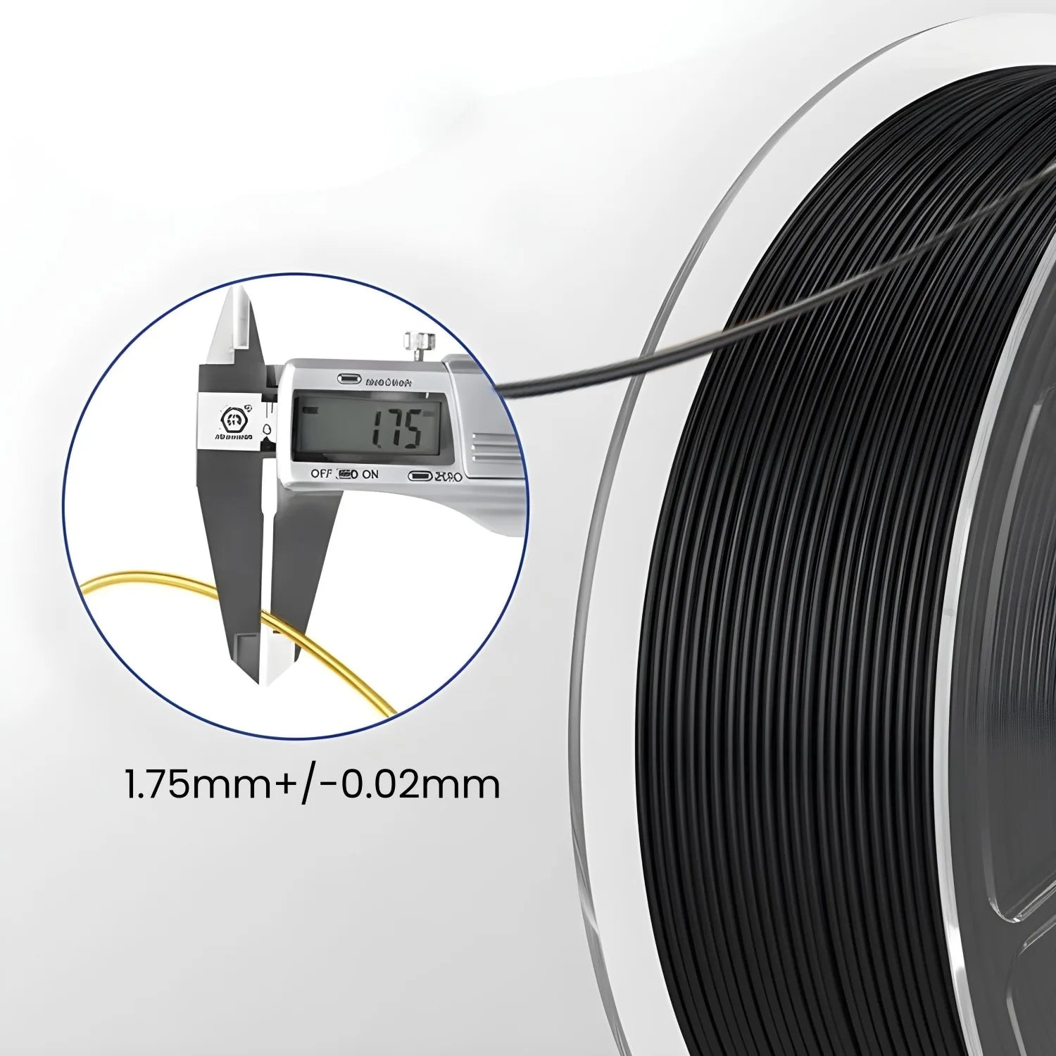 Elegoo Snow White Pla+ -1.75Mm-1Kg Spec Sheet | Elegoo | LayerX India