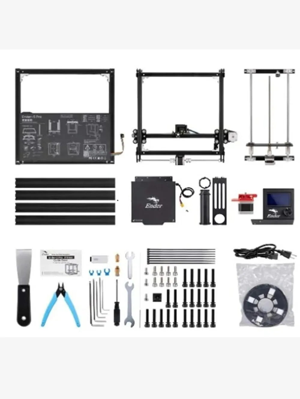 CREALITY ENDER 5 PRO DIY 3D PRINTER - Standard Spec Sheet | Creality | LayerX India