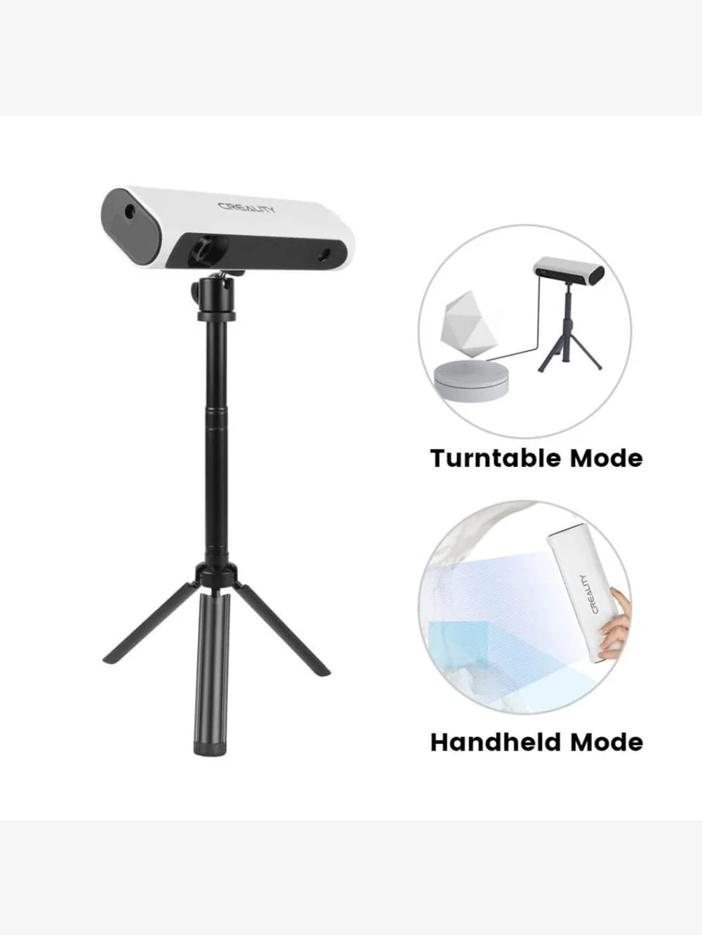 Cr Scan 01 3D Scanner Upgraded Combo Package Contents | Creality | LayerX India
