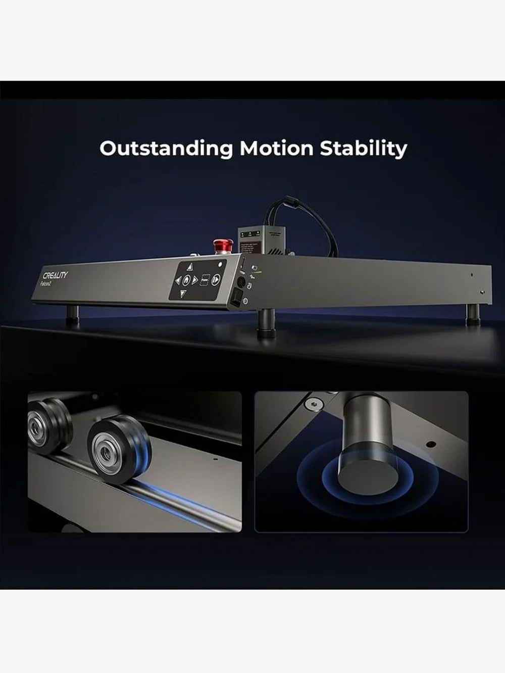 Cr-Laser Kit Falcon 2 ( 40W ) In-Use Shot | Creality | LayerX India