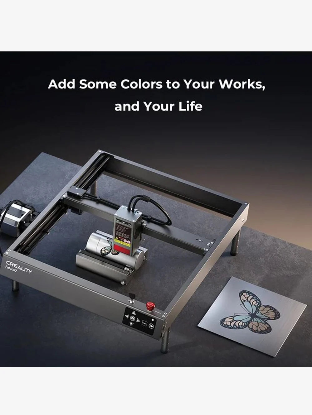Cr-Laser Kit Falcon 2 ( 40W ) Detail View | Creality | LayerX India