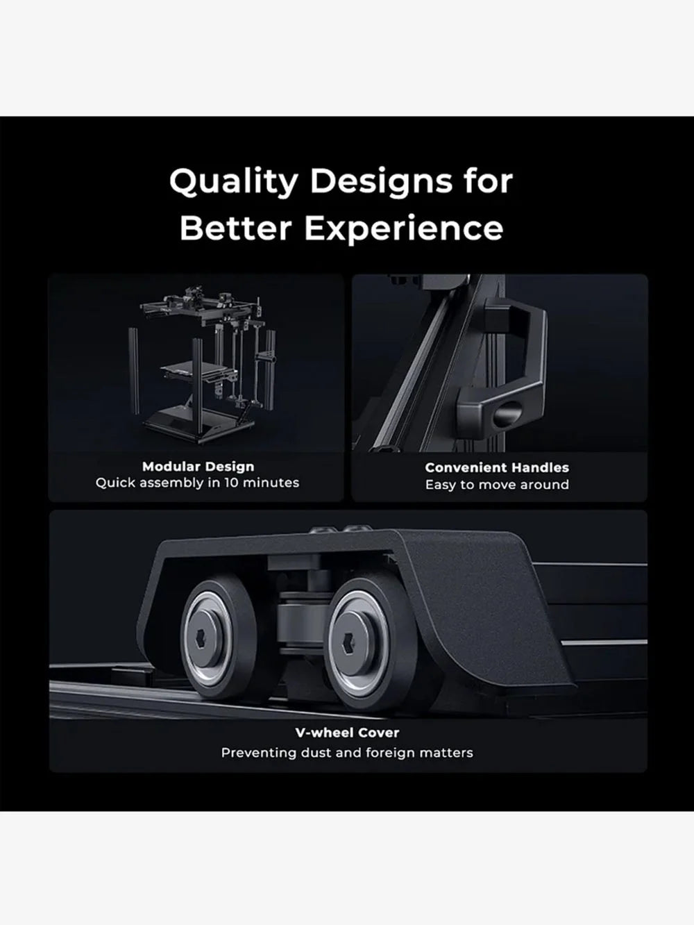 CREALITY ENDER 5 S1 3D PRINTER - Standard Package Contents | Creality | LayerX India