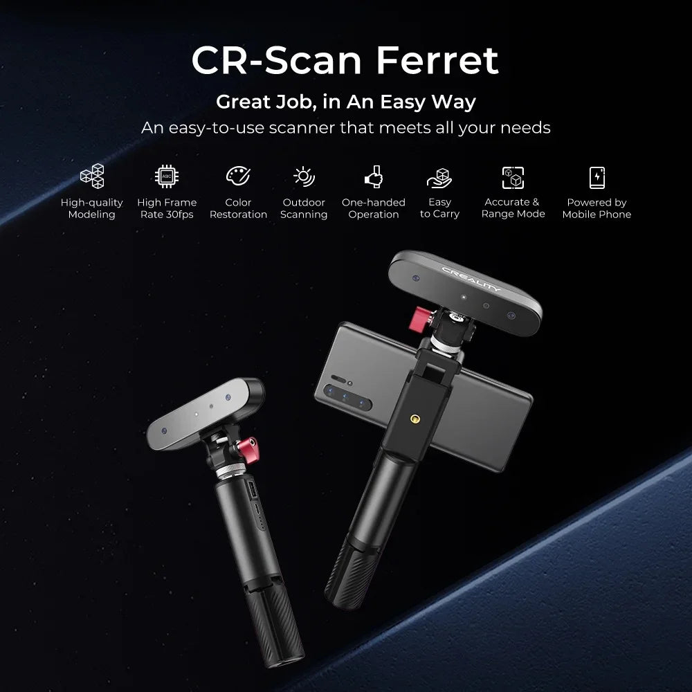 Creality Scanner Ferret Detail View | Creality | LayerX India