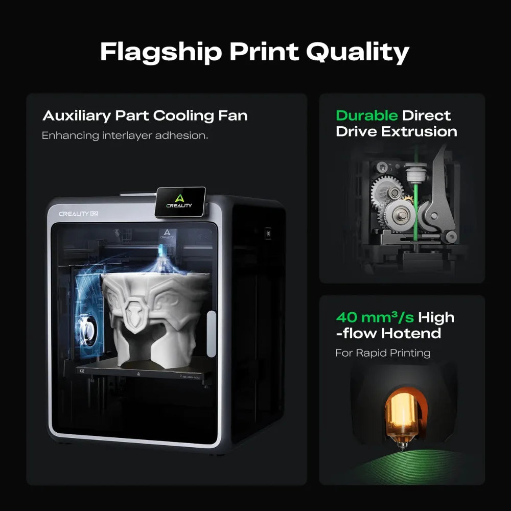 Creality K2 3D Printer Spec Sheet | Creality | LayerX India