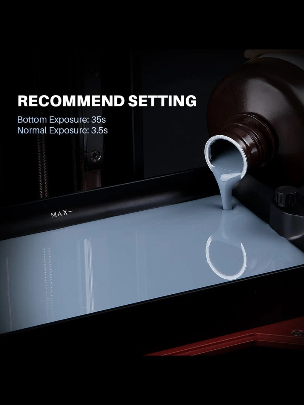 Elegoo Standard Resin 1000G - Black Spec Sheet | Elegoo | LayerX India