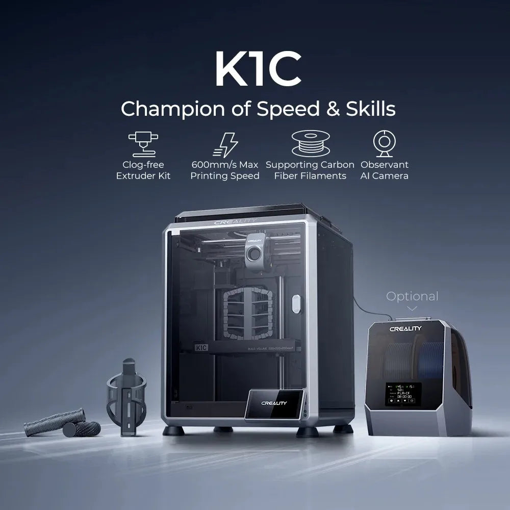 Creality K1C 3D Printer Detail View | Creality | LayerX India