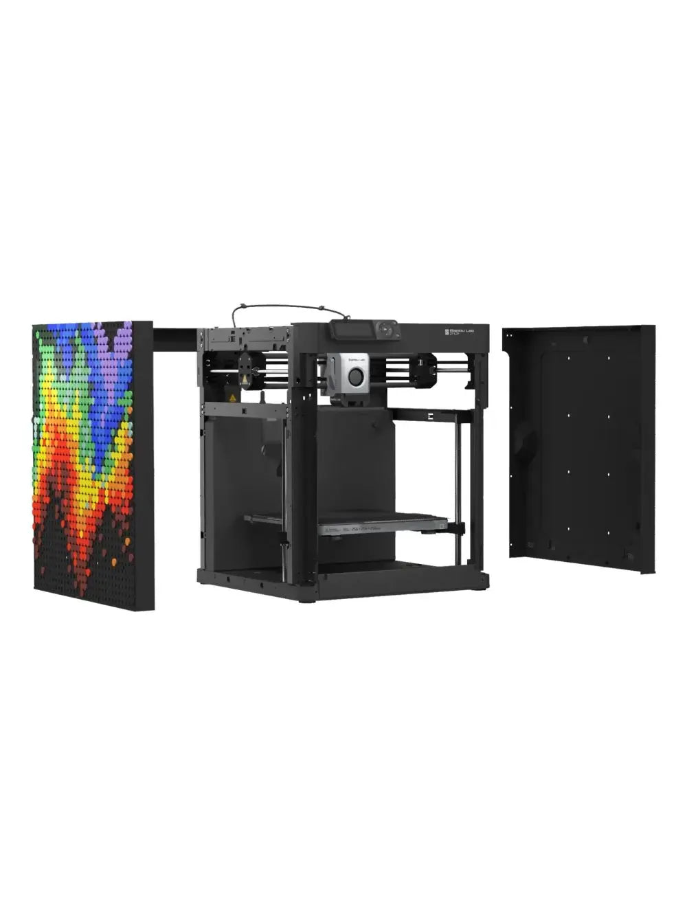 Bambu Lab P1P 3D Printer - Standard Side View | Bambu Lab | LayerX India