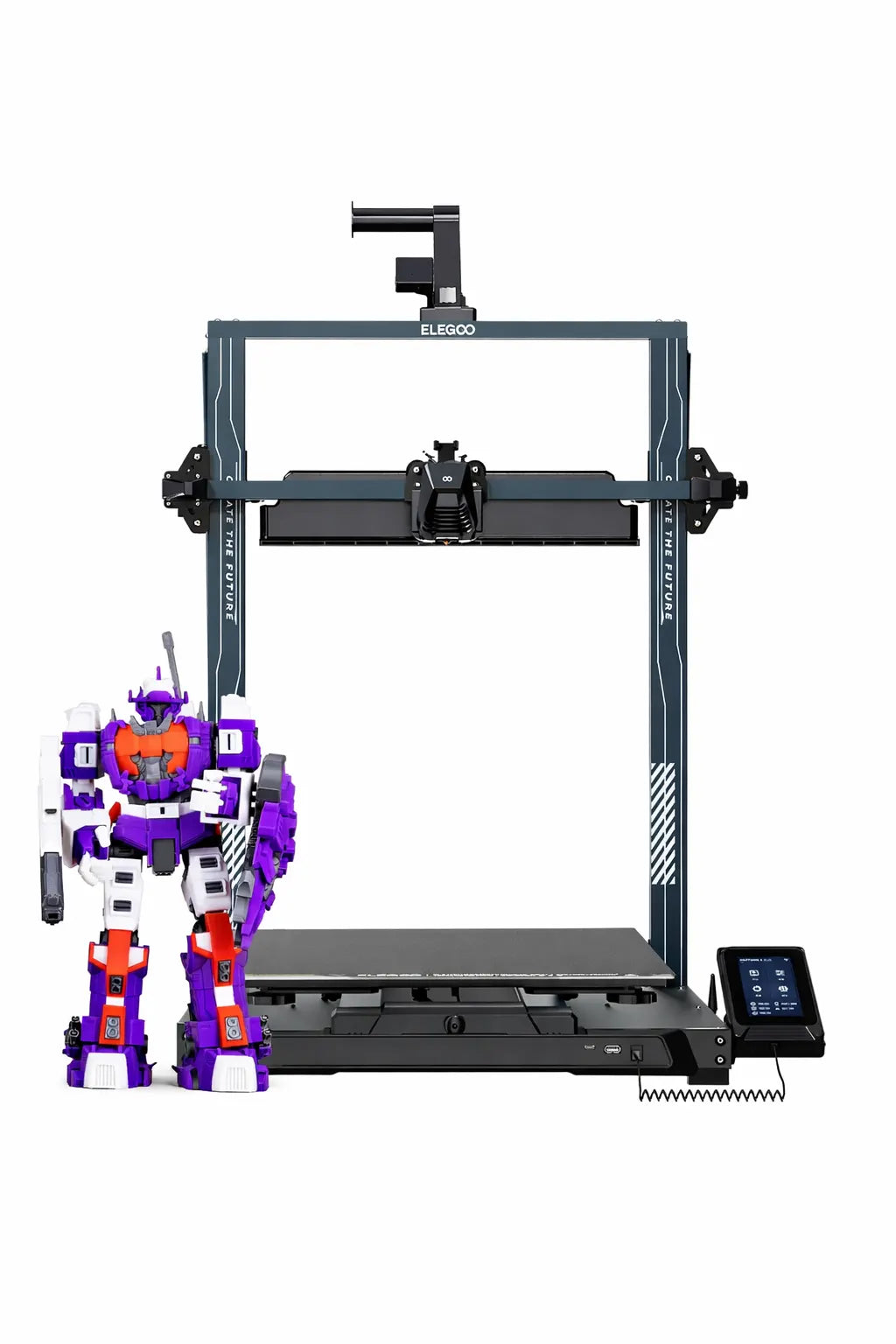 Elegoo Neptune 4 Plus 3D Printer Front View | Elegoo | LayerX India