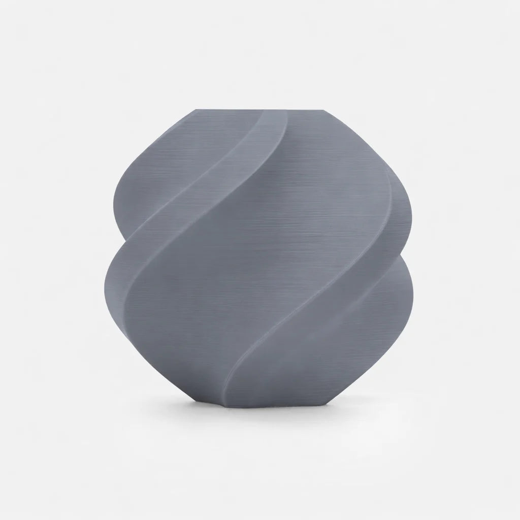 Bambu Pla Matte Ash Gray Front View | Bambu Lab | LayerX India