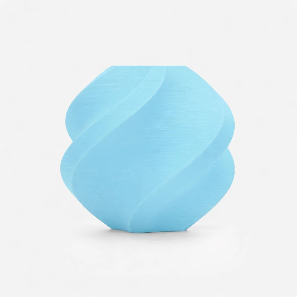Bambu Pla Matte Ice Blue Front View | Bambu Lab | LayerX India