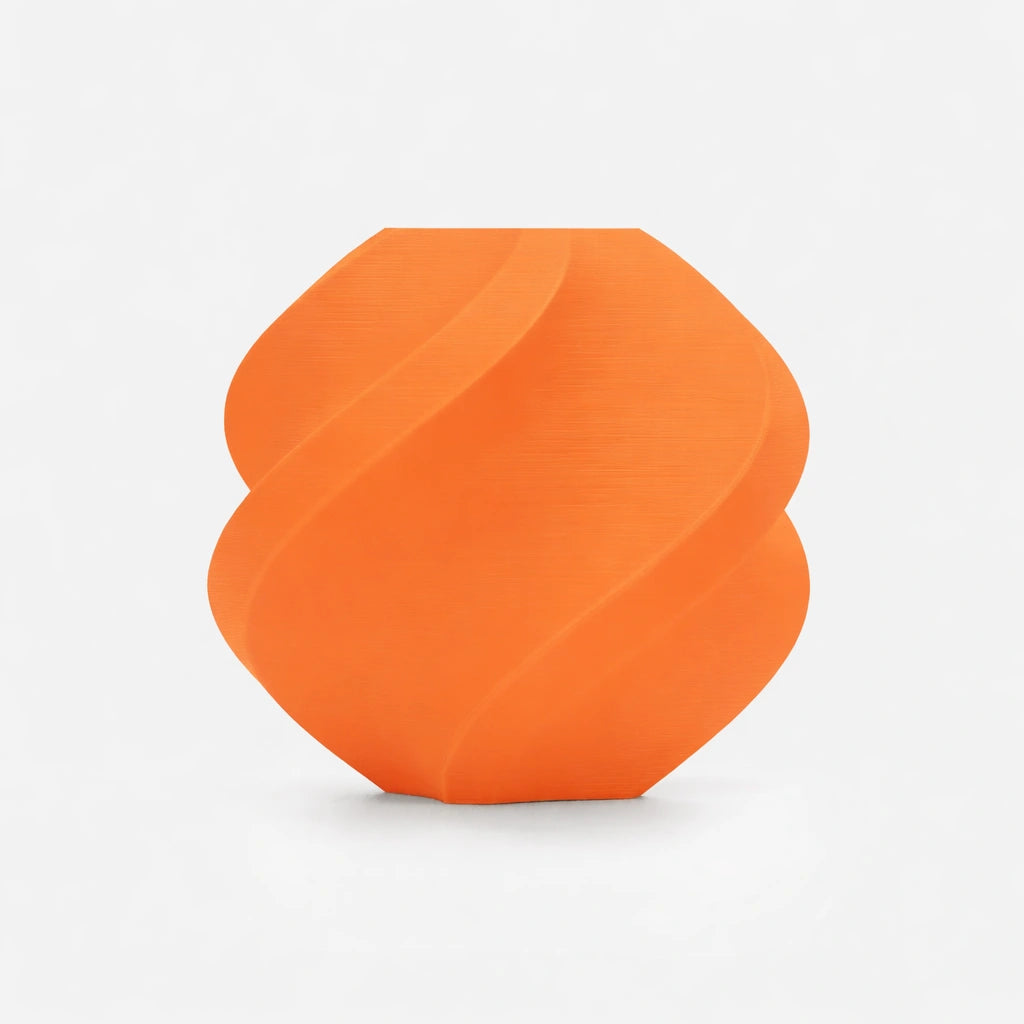 Bambu Pla Matte Mandarin Orange Front View | Bambu Lab | LayerX India