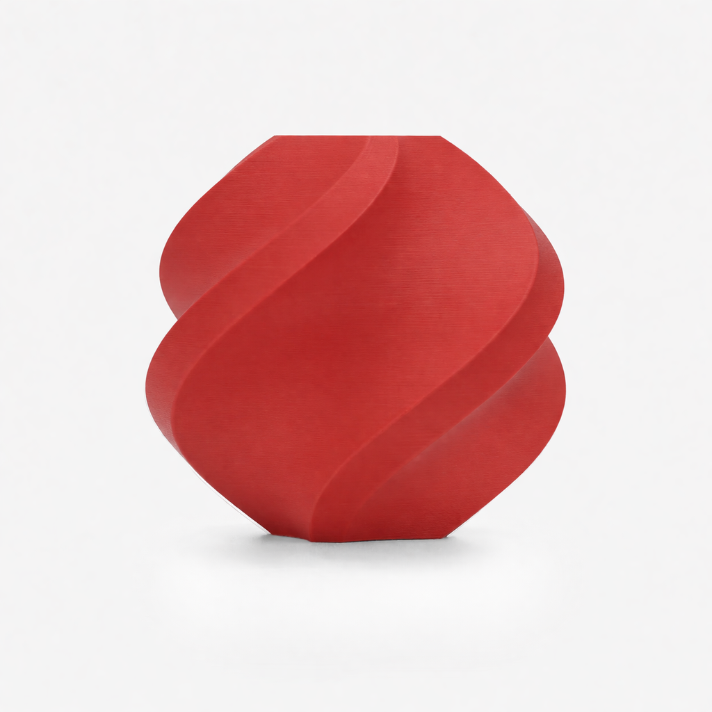 Bambu Pla Matte Scarlet Red Front View | Bambu Lab | LayerX India
