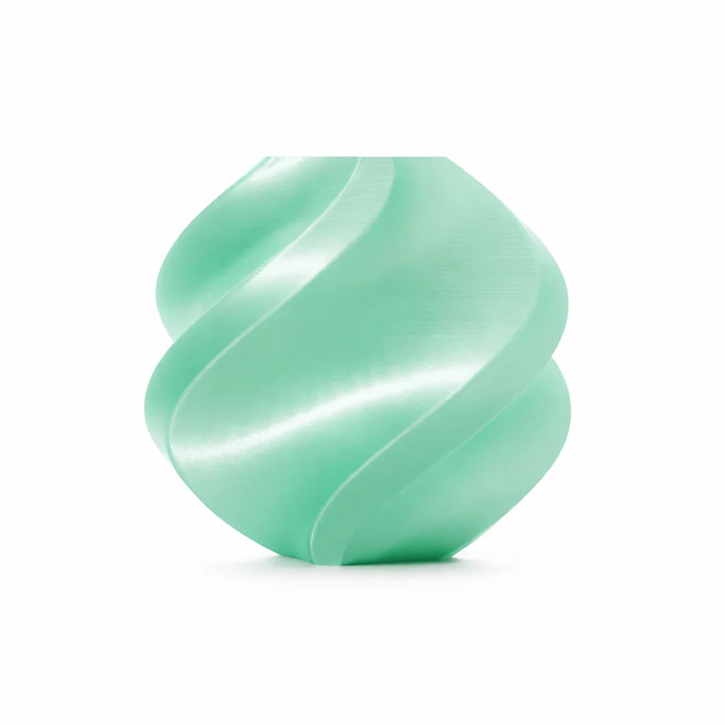 Bambu Pla Silk Mint Front View | Bambu Lab | LayerX India