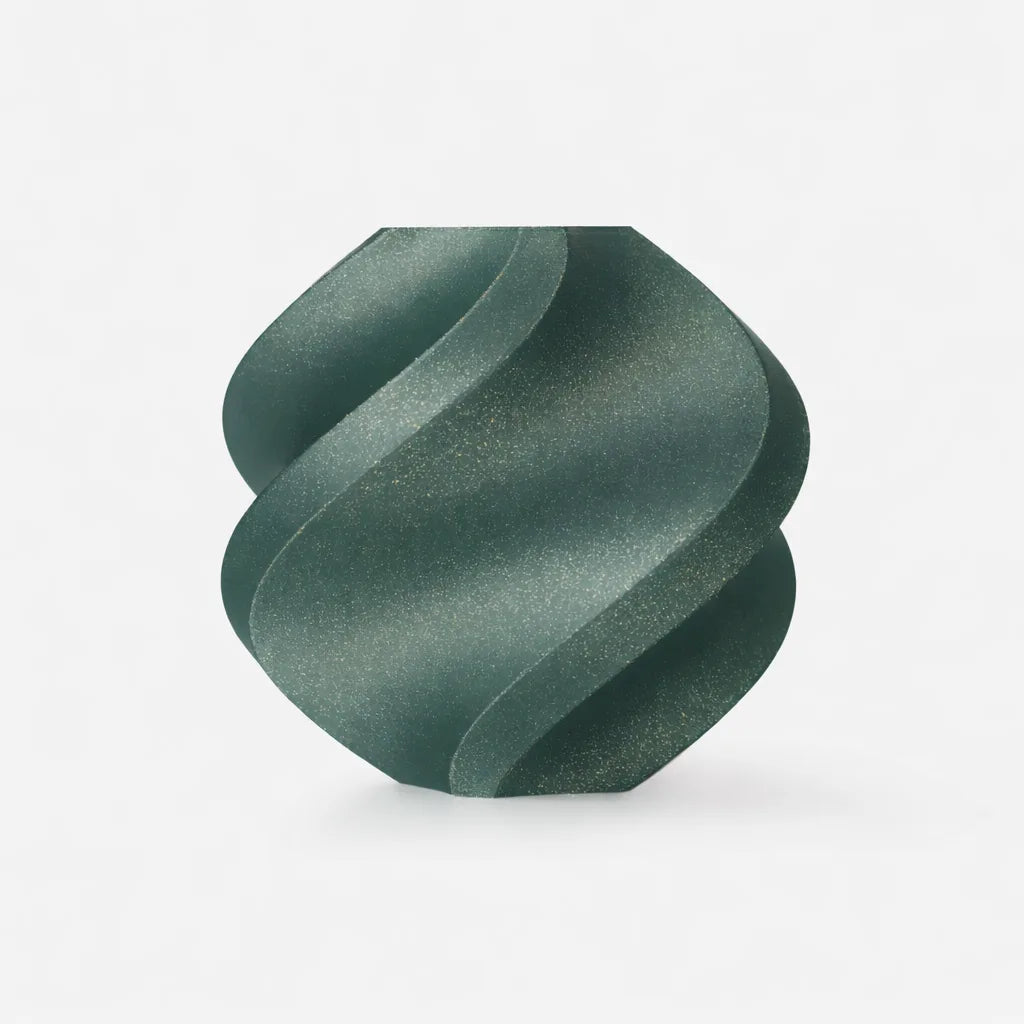 Bambu Pla Galaxy Green Front View | Bambu Lab | LayerX India