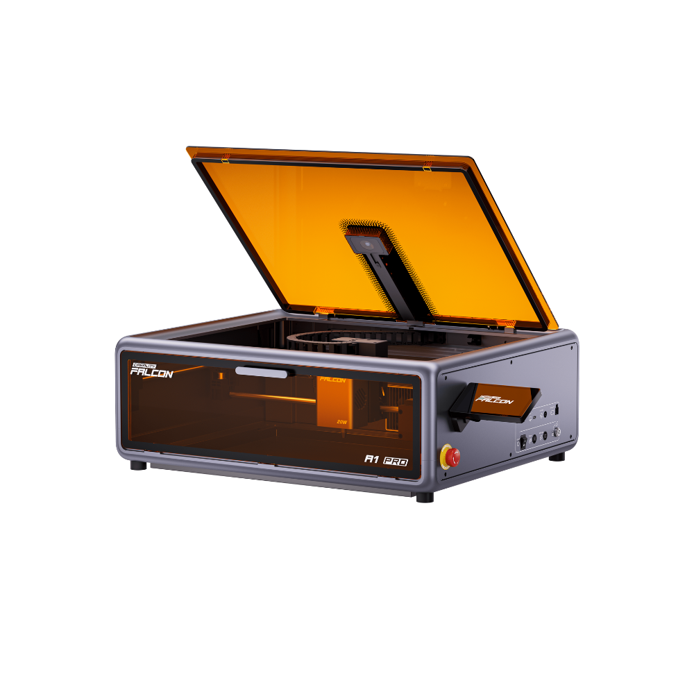 Creality Falcon A1 Pro 20W Laser Engraver Front View | LayerX | LayerX India