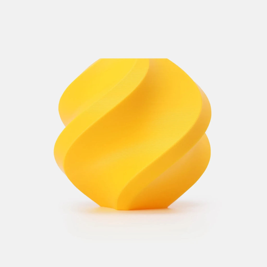 Bambu Pla Basic - Sunflower Yellow Front View | Bambu Lab | LayerX India