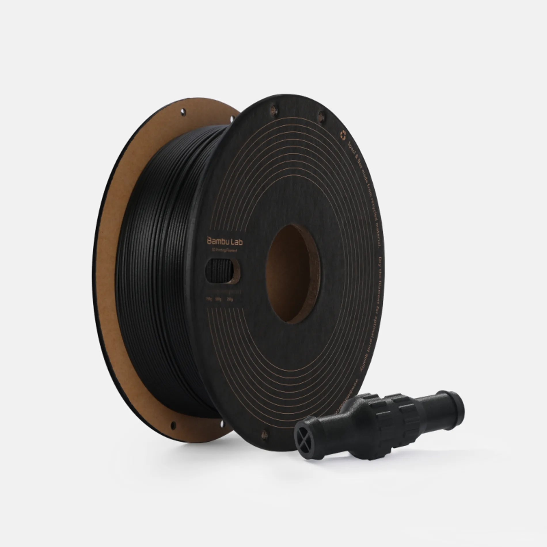 Bambu Pps Cf Black Front View | Bambu Lab | LayerX India